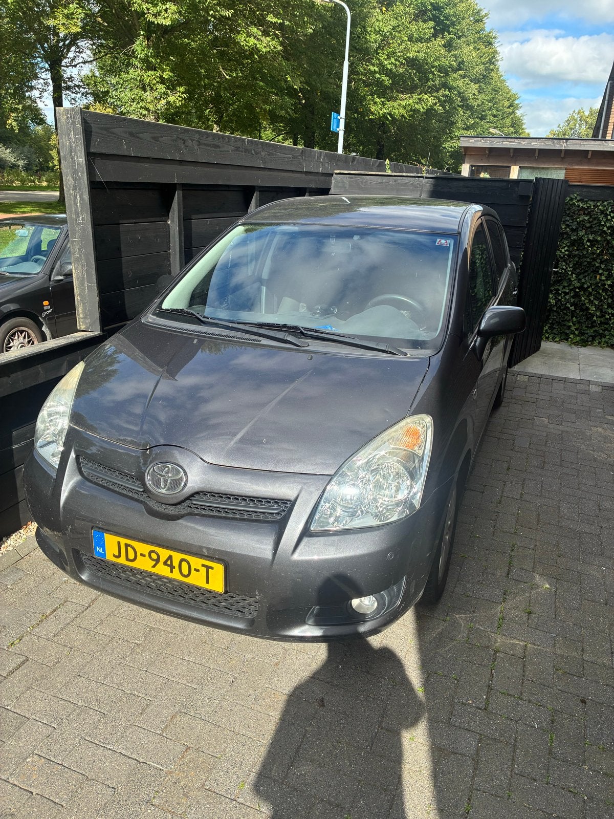 Toyota Corolla Verso 1.6 Vvt-i 5P 2009 Grijs, Auto's, 450 kg, 4 cilinders, 1200 kg, Handgeschakeld