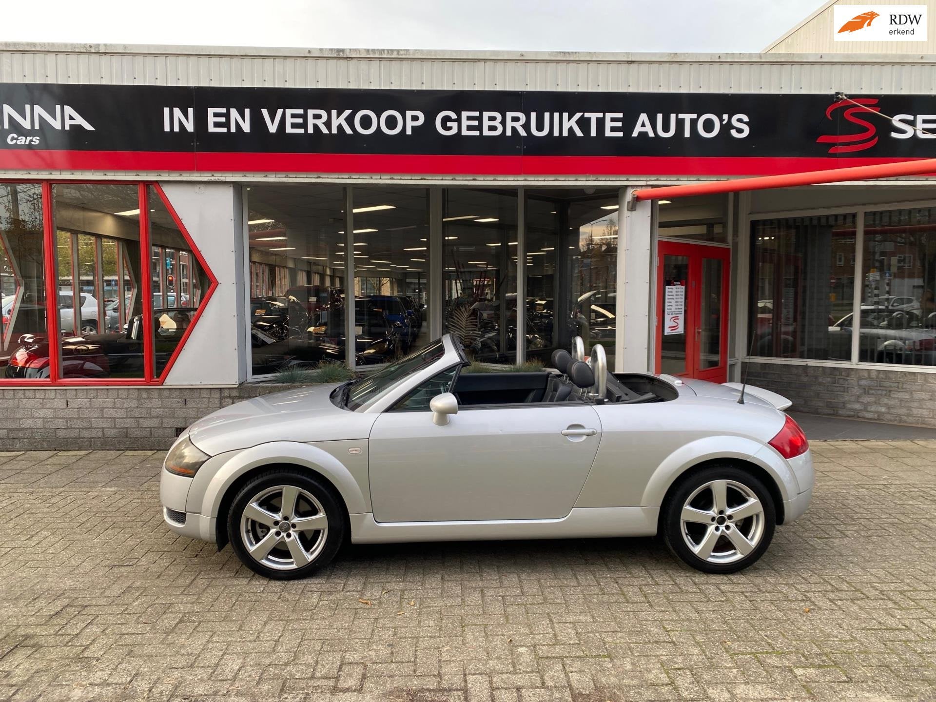Audi TT Roadster 1.8 5V Turbo - Leer - Alle Inruil Mog !, Gebruikt, 4 cilinders, Cabriolet, Leder
