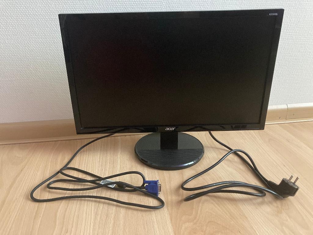Acer LCD   K222HQL computer beeldscherm, Ophalen, Zo goed als nieuw, Onbekend, Overige resoluties