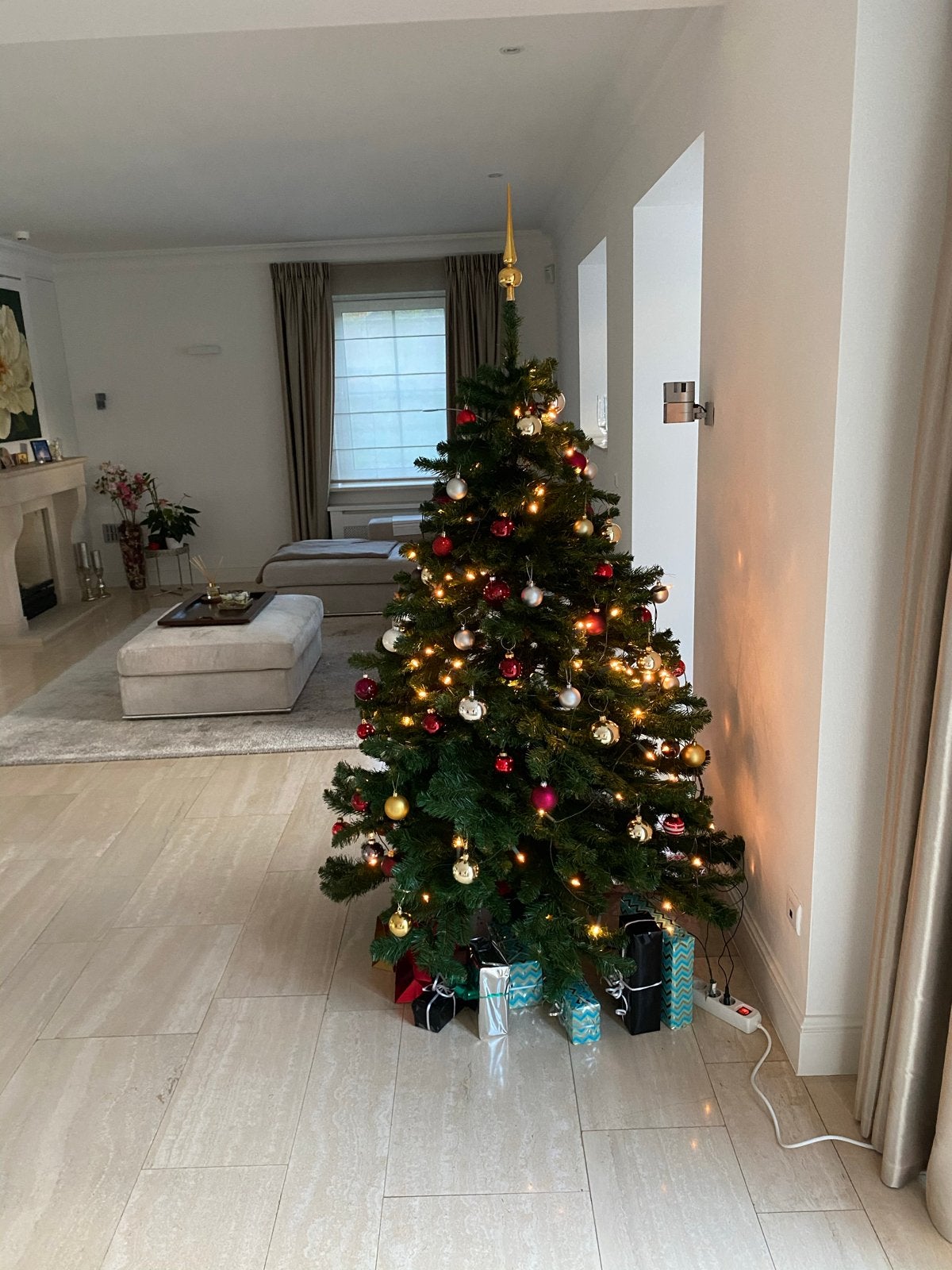 Complete kerstboom, Diversen, Ophalen