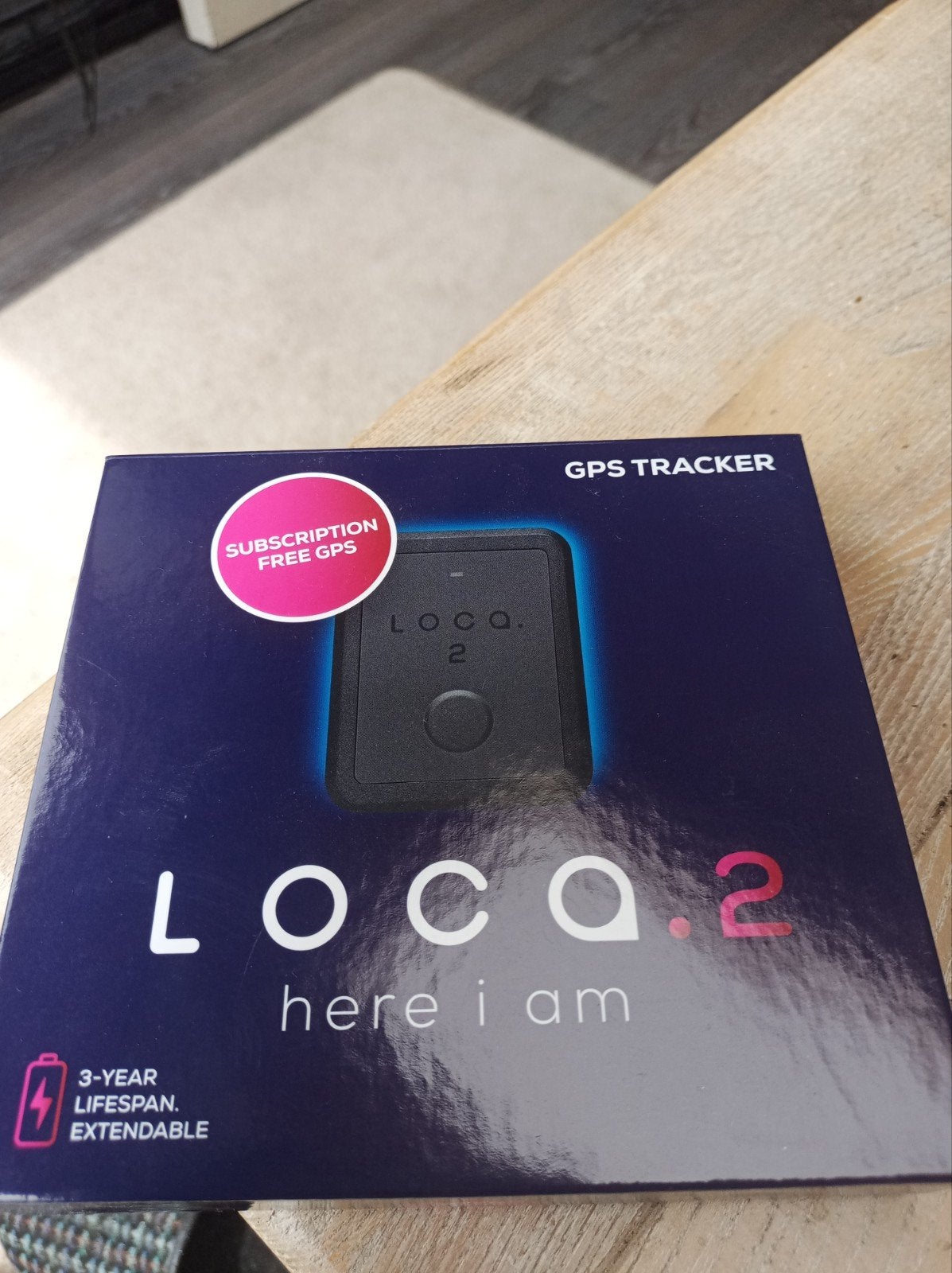 Loca.2 GPS Tracker - Abonnementvrij en Lange Batterijduur, Ophalen of Verzenden