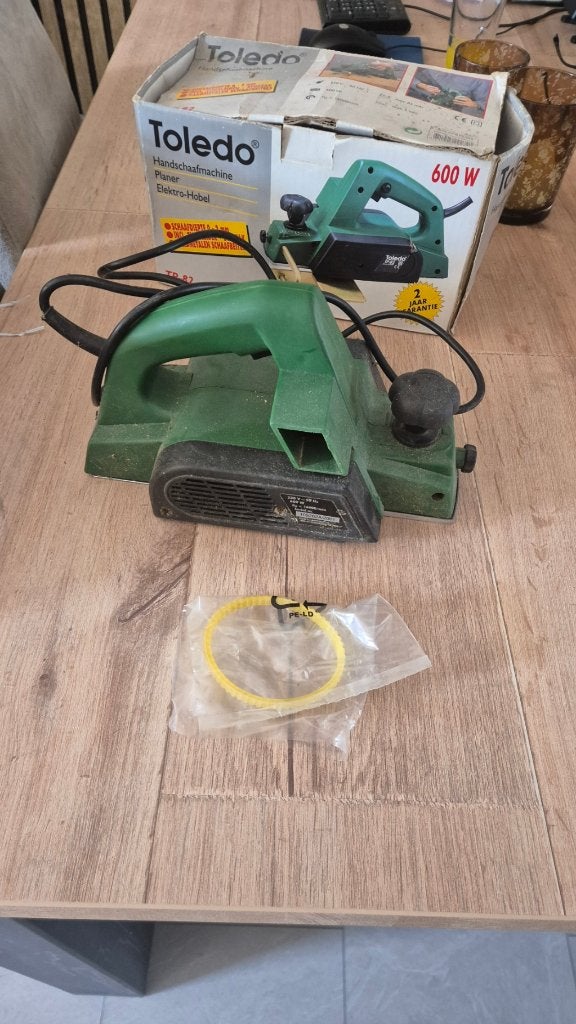 schaaf machine TP-82, Doe-het-zelf en Verbouw, Schaafmachines, Ophalen of Verzenden, Zo goed als nieuw, Elektrisch
