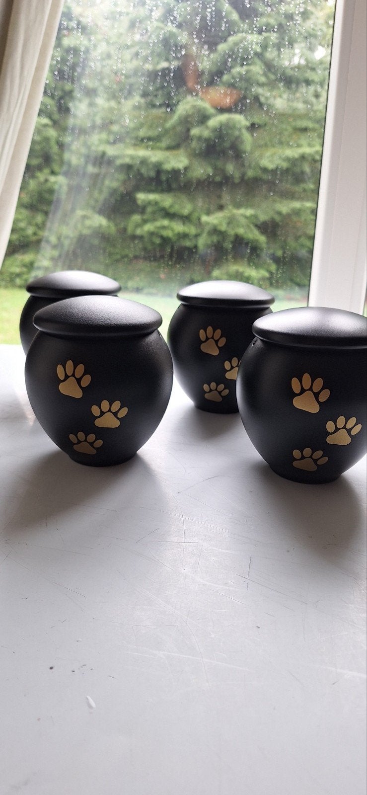 dieren urn metaal nieuw, Ophalen of Verzenden, Nieuw