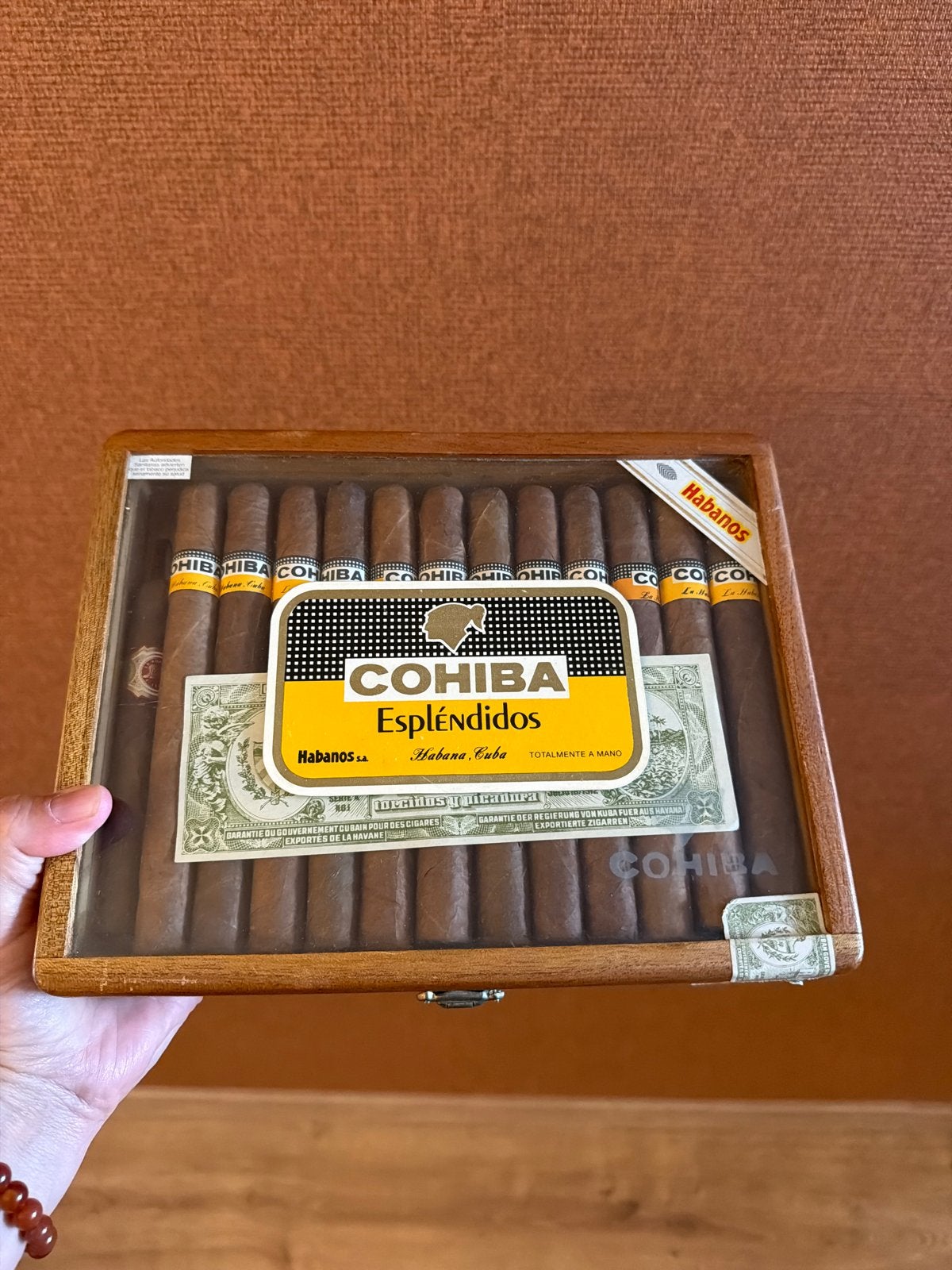 Originele Cohiba Espléndidos sigaren in displaykist, Verzamelen, Ophalen, Gebruikt