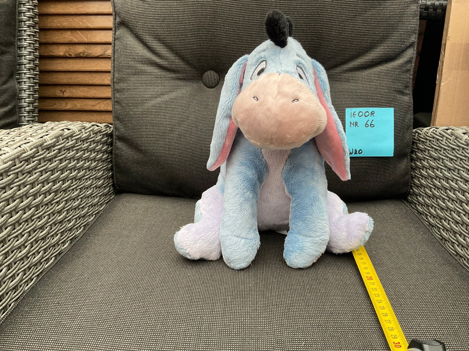 Nieuwe Disney Ieoor of Eeyore 30cm van Winnie the Pooh, Ophalen, Winnie de Poeh of vrienden, Nieuw, Knuffel
