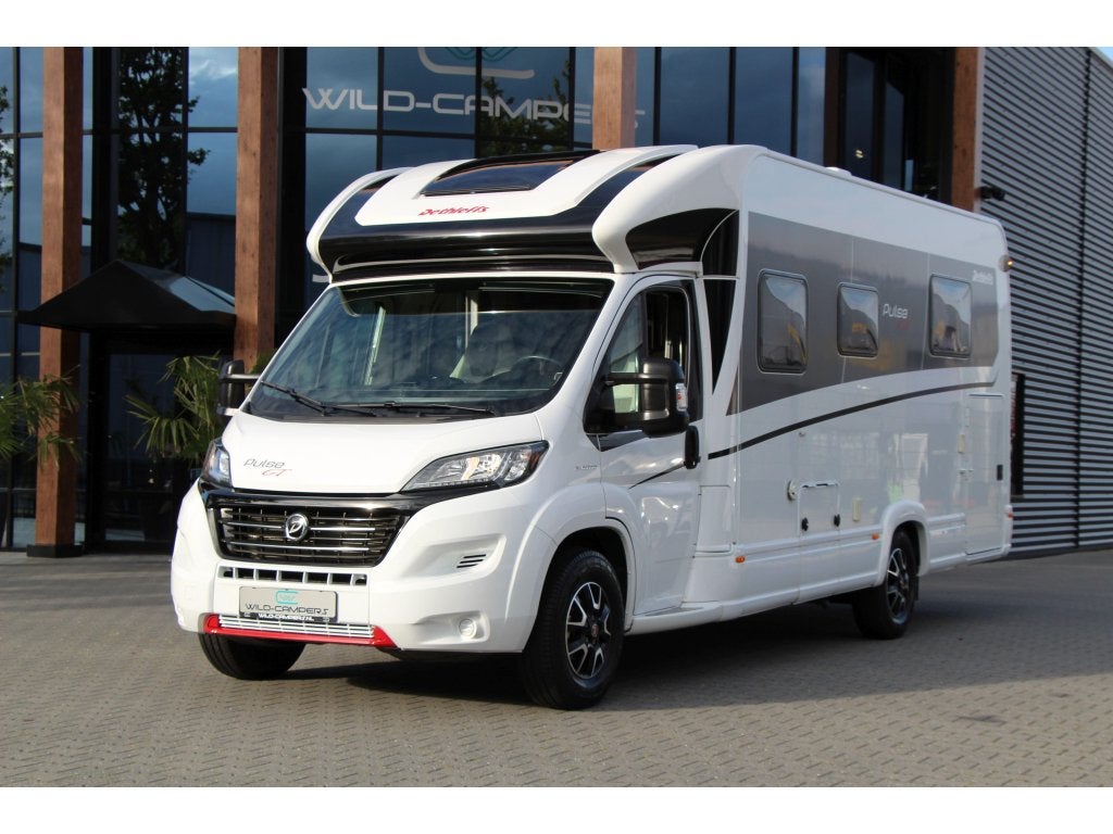 Dethleffs Pulse GT 7051 DBM | QUEENSBED + HEFBED | 24.501KM, Luifel, Ringverwarming, Fiat, Bedrijf