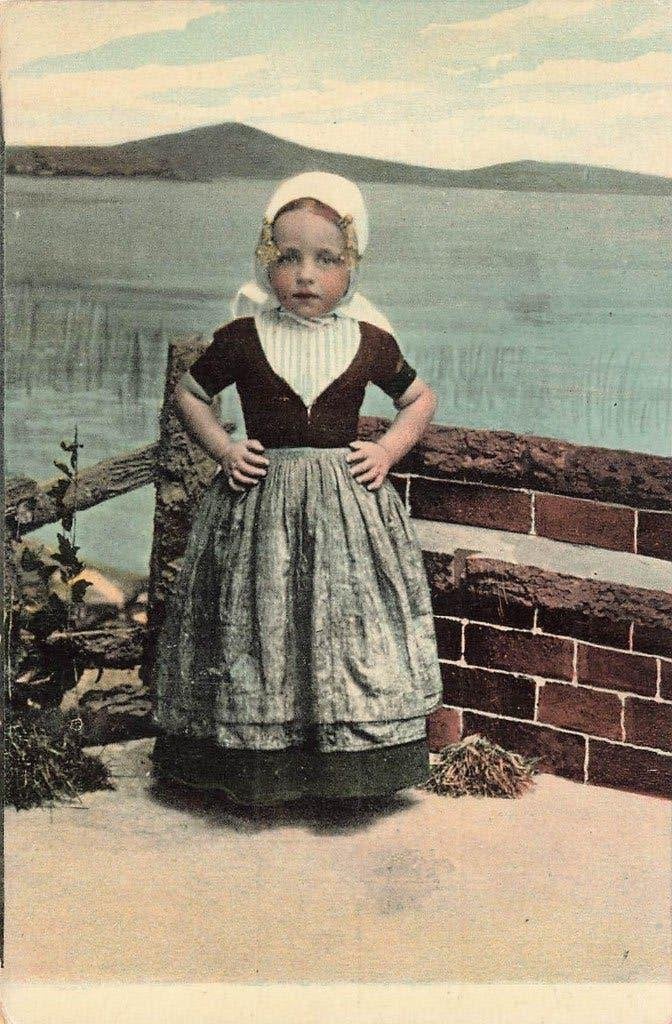 Middelburg, Boerenkind, Klederdracht, Ophalen of Verzenden, Voor 1920, Ongelopen, Zeeland
