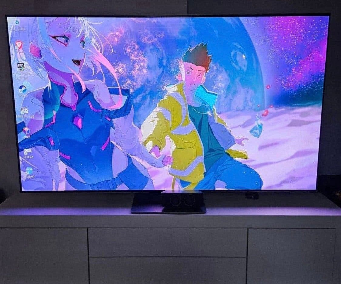 Samsung oled tv 65 inch, 120 Hz, Ophalen of Verzenden, Zo goed als nieuw, Samsung