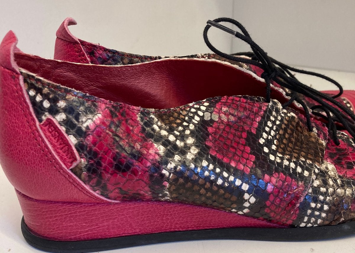 Jan Jansen veterschoenen maat 37 gloednieuw, Kleding | Dames, Schoenen, Verzenden, Nieuw, Roze