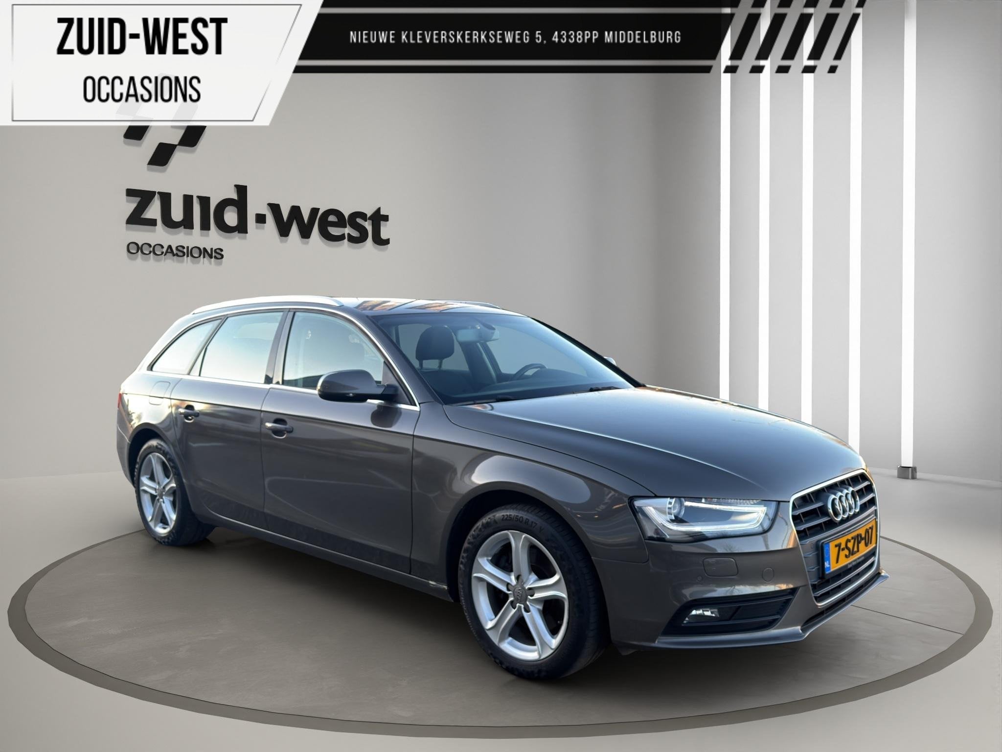 Audi A4 Avant 1.8 TFSI B&O Clima LED Xenon Audi A4 Avant 1.8, Auto's, Audi, Euro 5, Stof, Gebruikt, Zwart