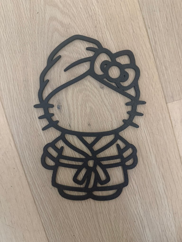Hello Kitty, Huis en Inrichting, Verzenden, Zwart, Kunststof, Nieuw