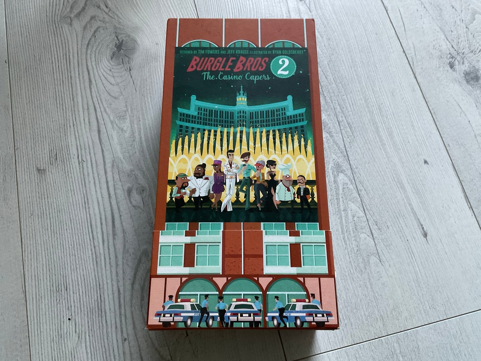 Burgle Bros 2: Casino Capers - Kickstarter Editie (Ongespeel, Een of twee spelers, Ophalen of Verzenden, Zo goed als nieuw