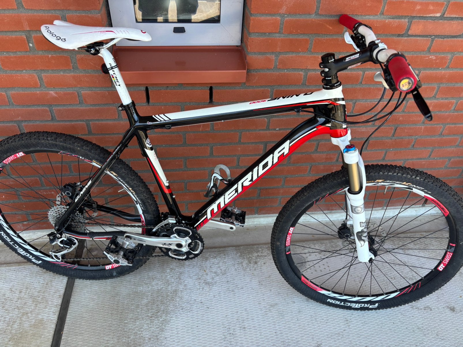 Merida O’Nine Full Carbon Mountainbike, 49 tot 53 cm, Ophalen, Zo goed als nieuw, Merida