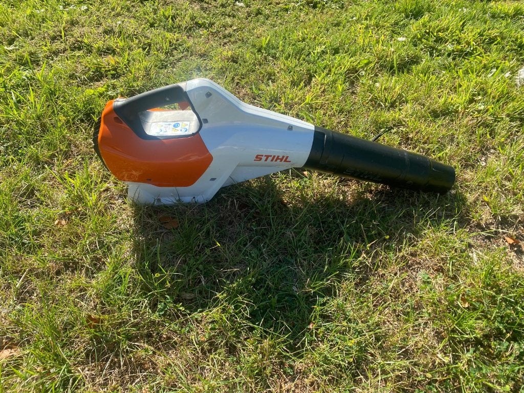Stihl bladblazer BGA 160 demo model, Ophalen, Stihl, Zo goed als nieuw, Accu
