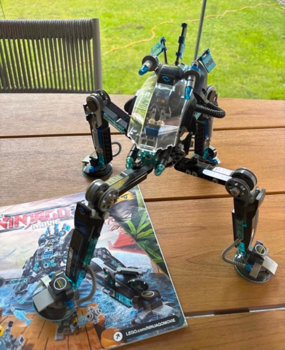 LEGO Ninjago Movie 70611 Water Strider, Lego, Compleet, Ophalen of Verzenden, Zo goed als nieuw