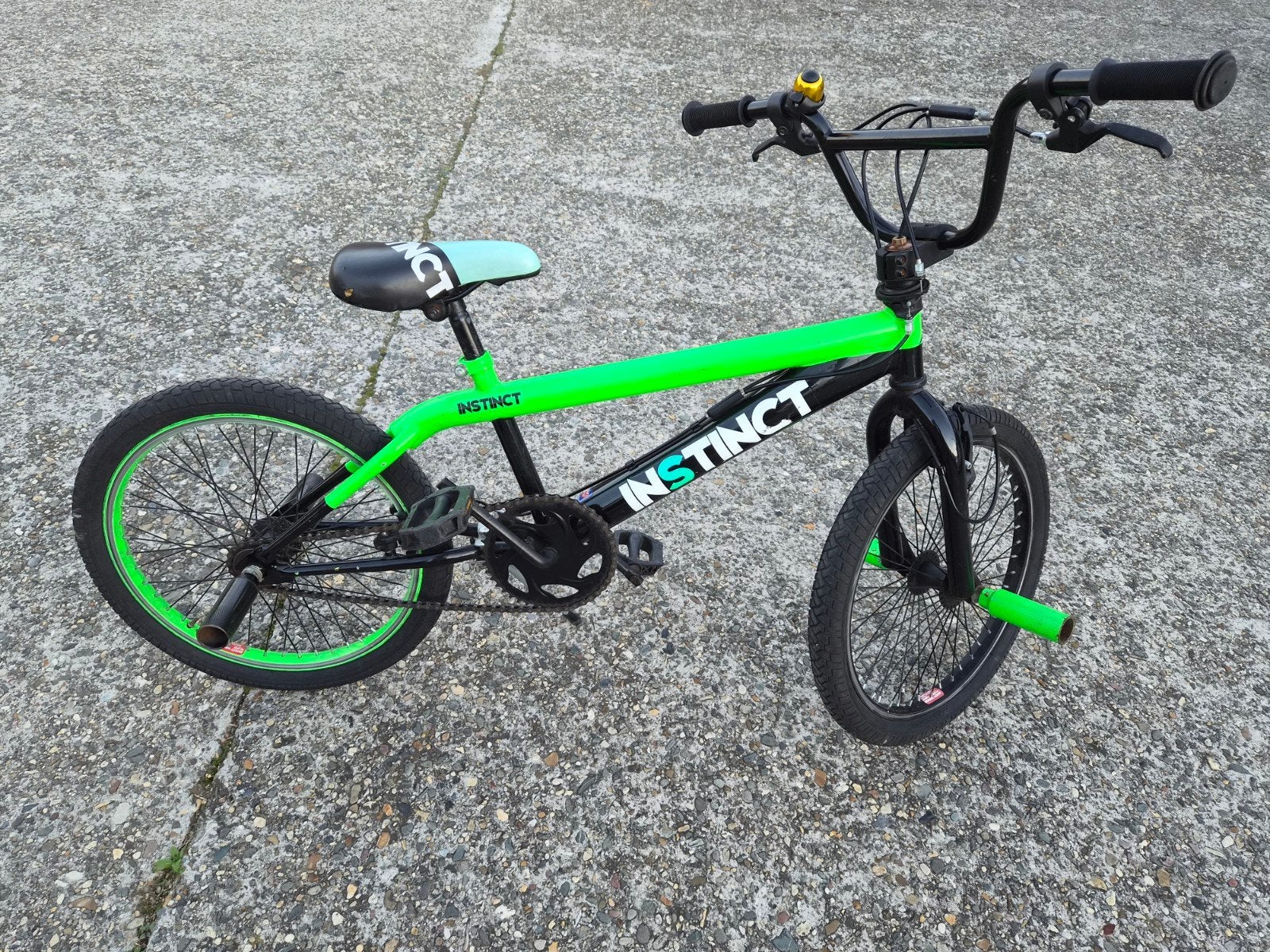 BMX Fiets Instinct, Fietsen en Brommers, Ophalen, Staal, Velgrem, 16 tot 20 inch
