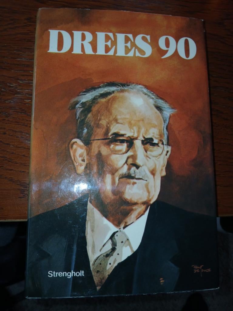 Drees 90 - Biografie van Dr. Willem Drees Sr., Boeken, Ophalen of Verzenden, 20e eeuw of later, Gelezen, Dr. Willem Drees Sr.