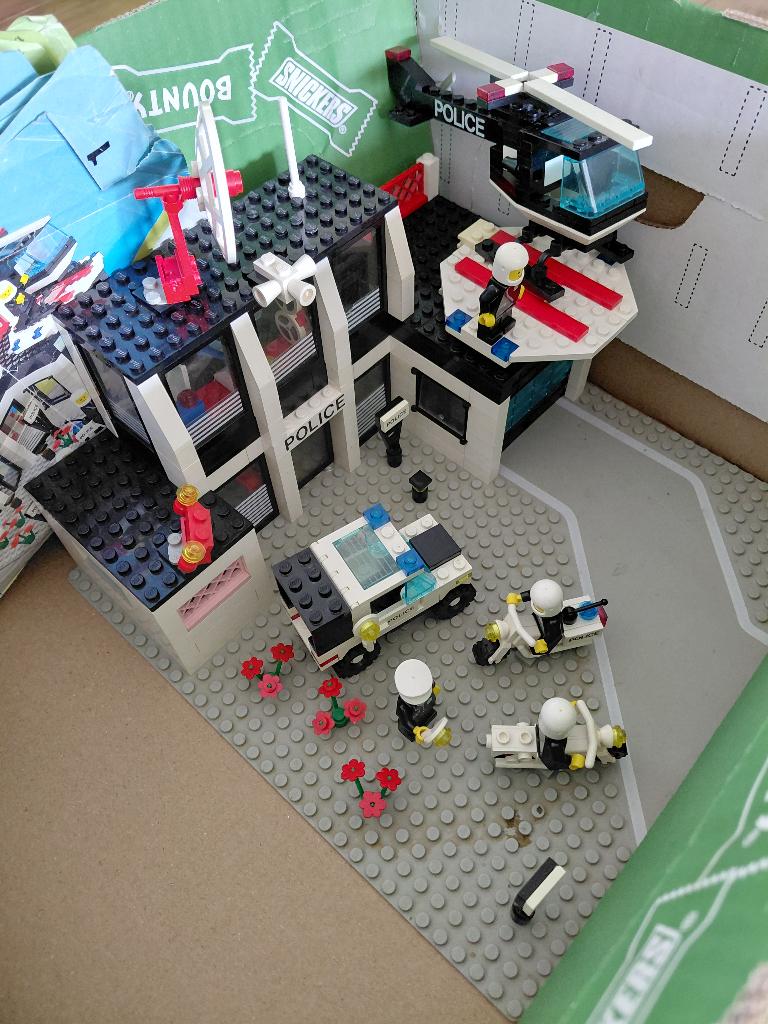 lego politie bureau 16 eur bieden v.a15, Ophalen, Compleet, City, Lego