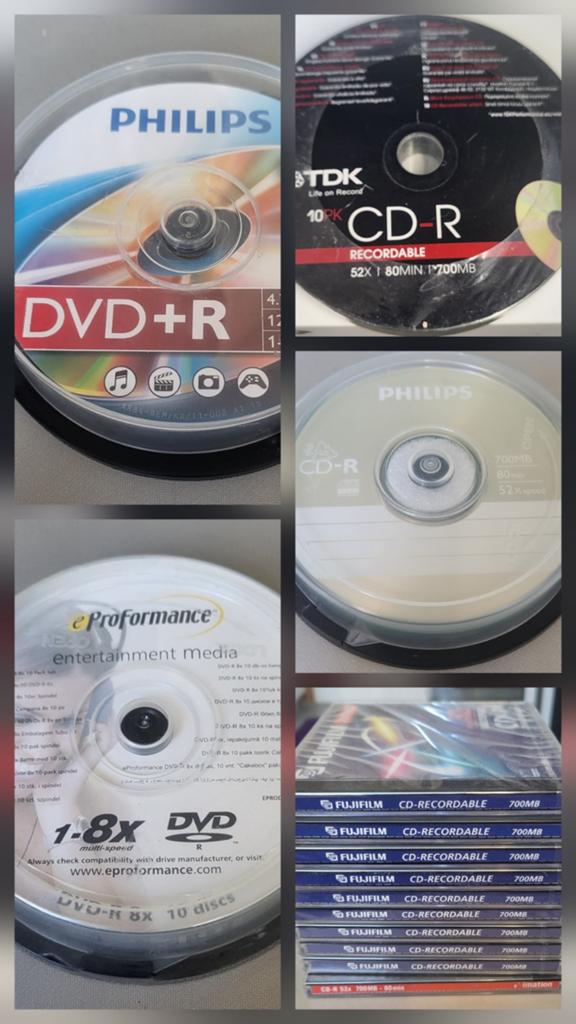 NIEUW beschrijfbare DVD's en CD's, Ophalen of Verzenden, Nieuw, Dvd
