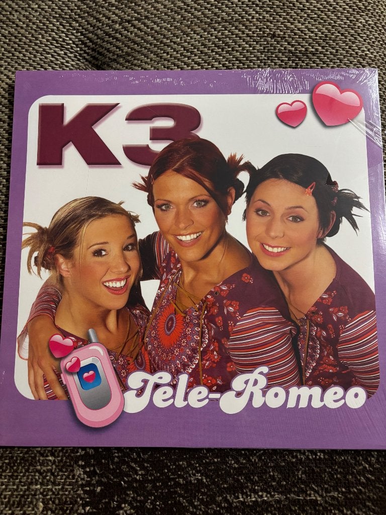 K3 Teleromeo Vinyl (Limited Edition), Geseald, Ophalen, Nieuw in verpakking, 12 inch