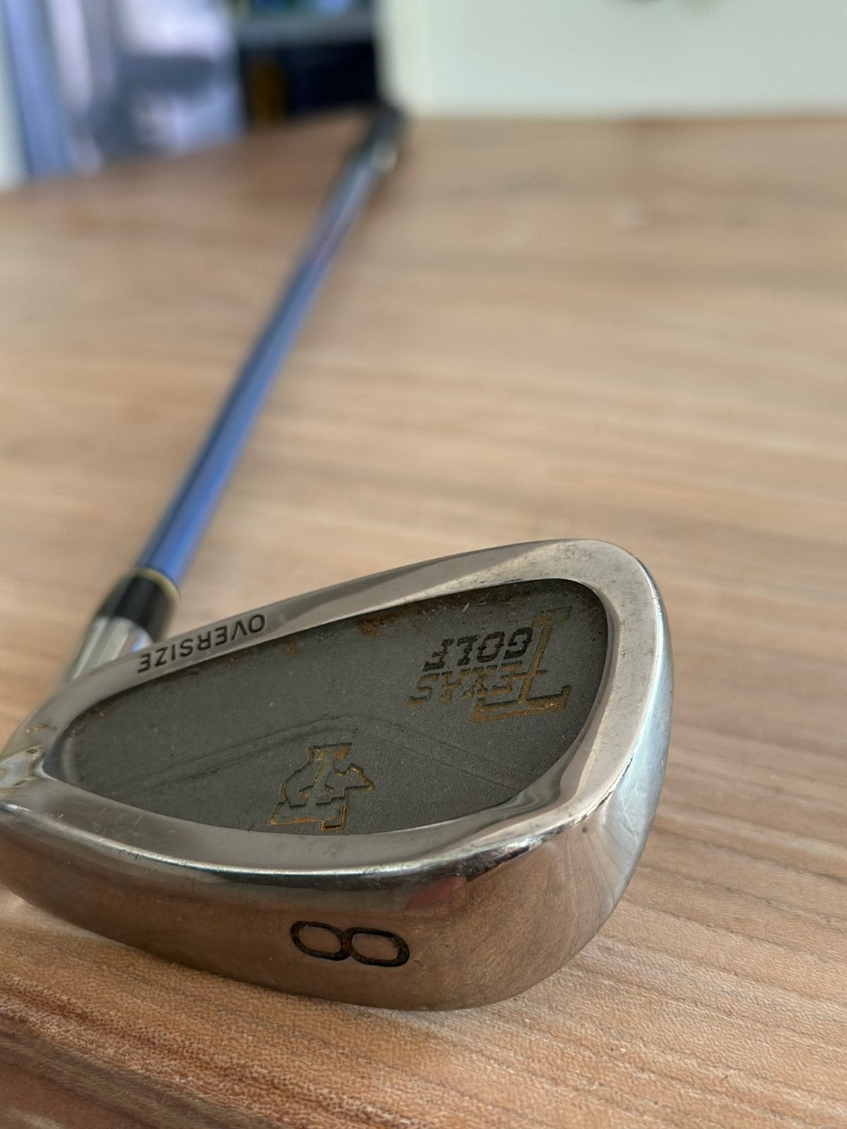 Voor liefhebber nieuwstaat! Texas Golf Oversize 8-ijzer, Ophalen of Verzenden, Zo goed als nieuw, Club, Overige merken