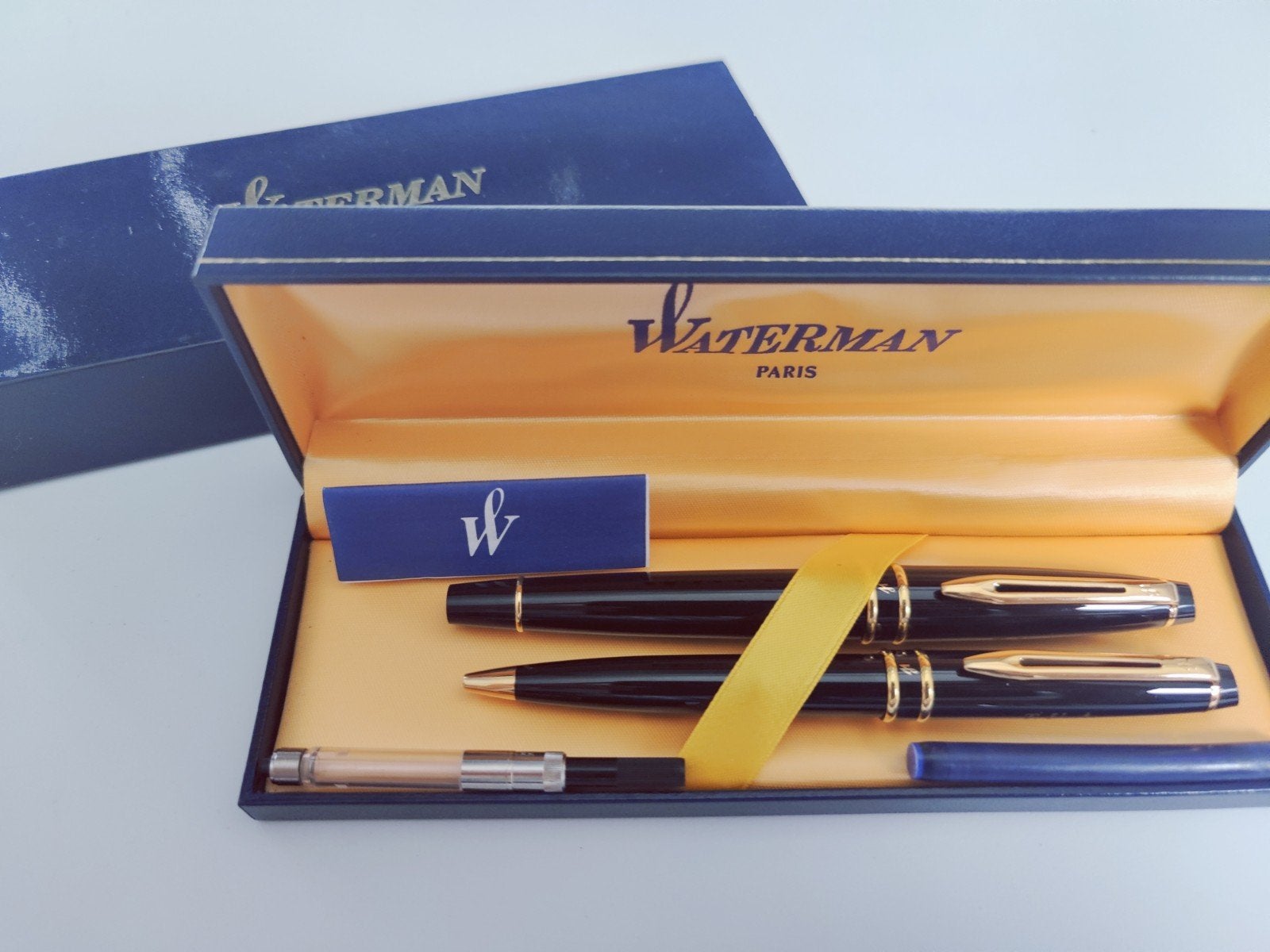 vulpen F en balpen expert edition 1 nieuw Waterman, Ophalen of Verzenden, Nieuw, Vulpen, Waterman