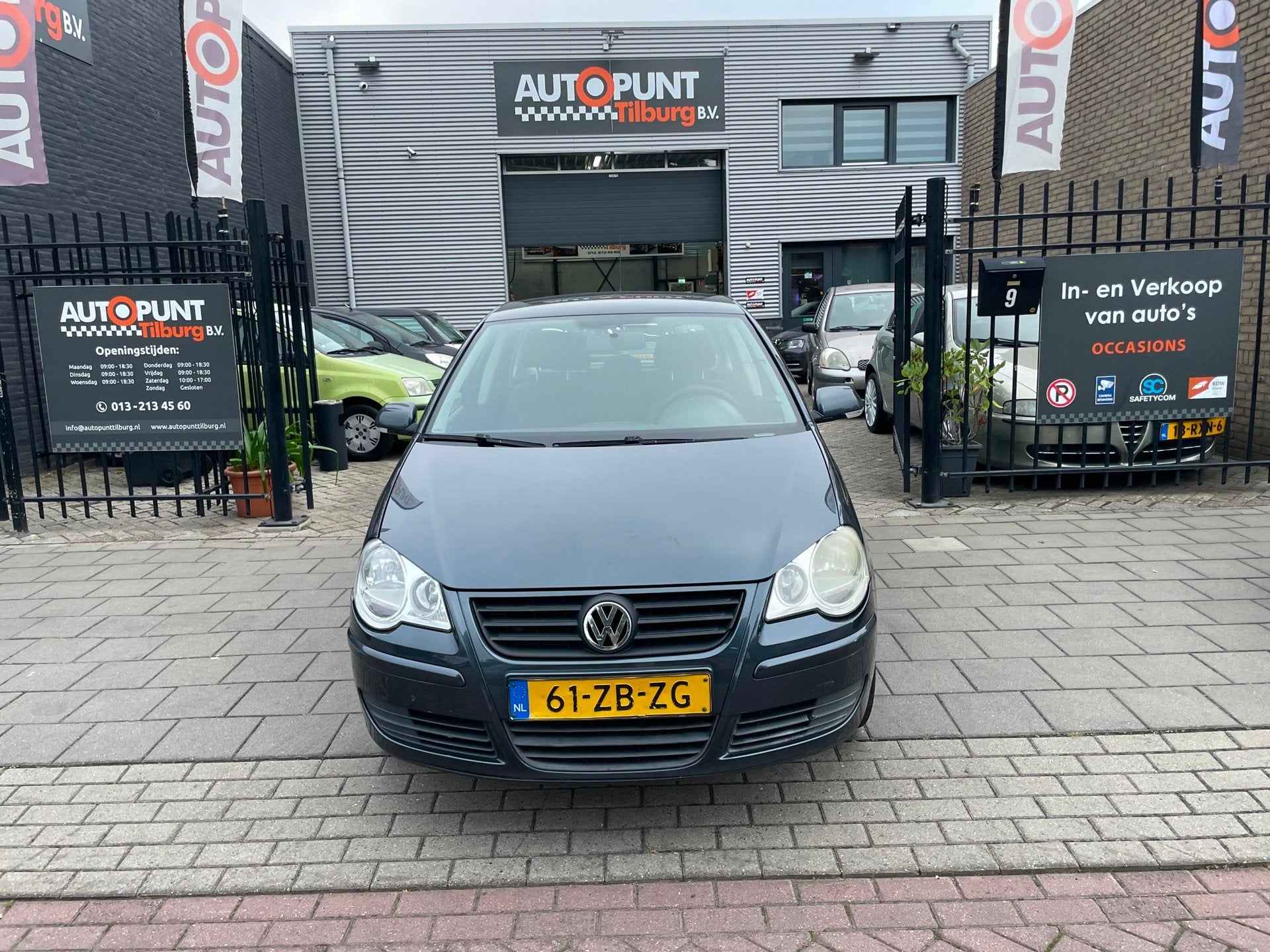 Volkswagen Polo 1.4-16V Optive 3e Eigenaar! Airco NAP APK, Auto's, Voorwielaandrijving, 4 cilinders, Blauw, Bedrijf