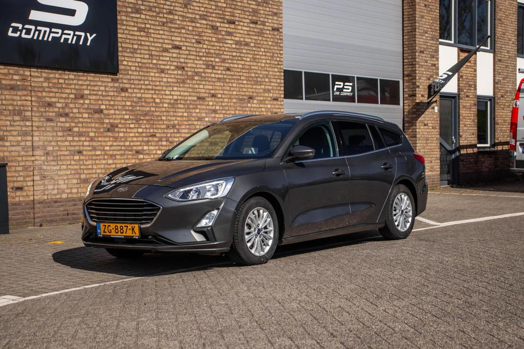 Ford Focus Wagon 1.0 EcoBoost Titanium, Origineel NL, B&O, Lichtsensor, Gebruikt, 3 cilinders, Autotrust