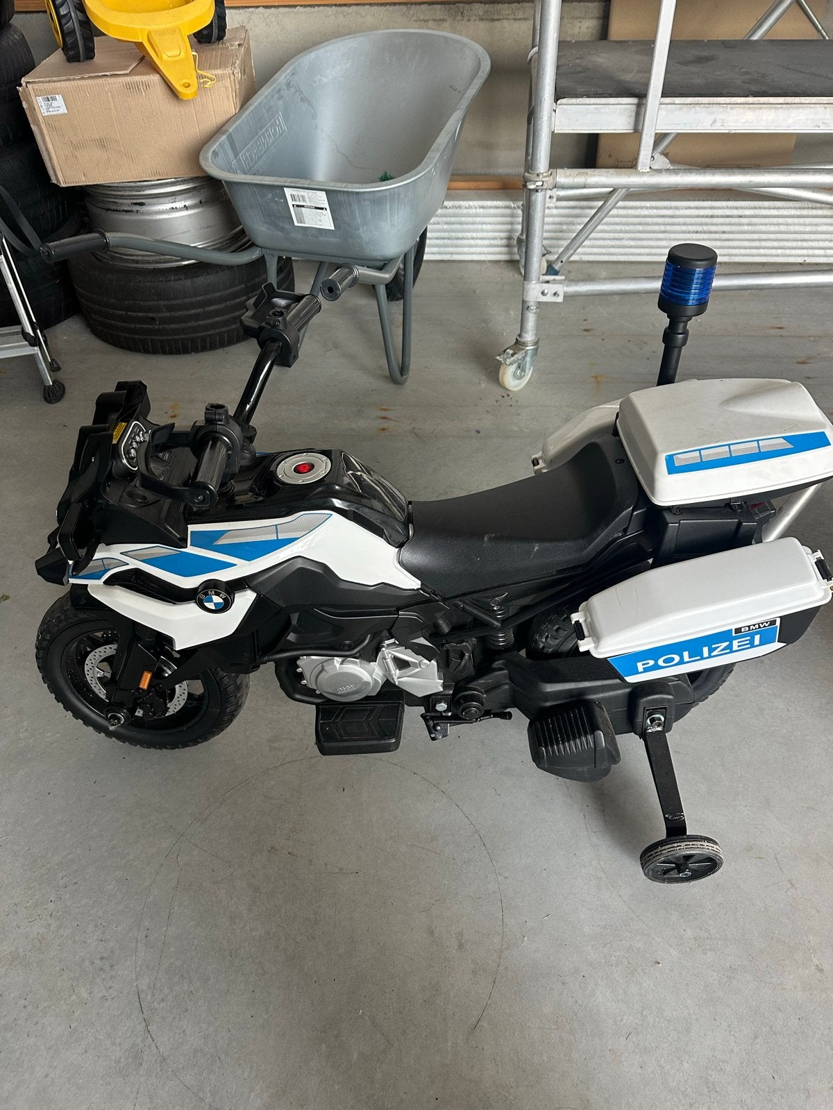 BMW Politie Kindermotor - Opknapper, Gebruikt