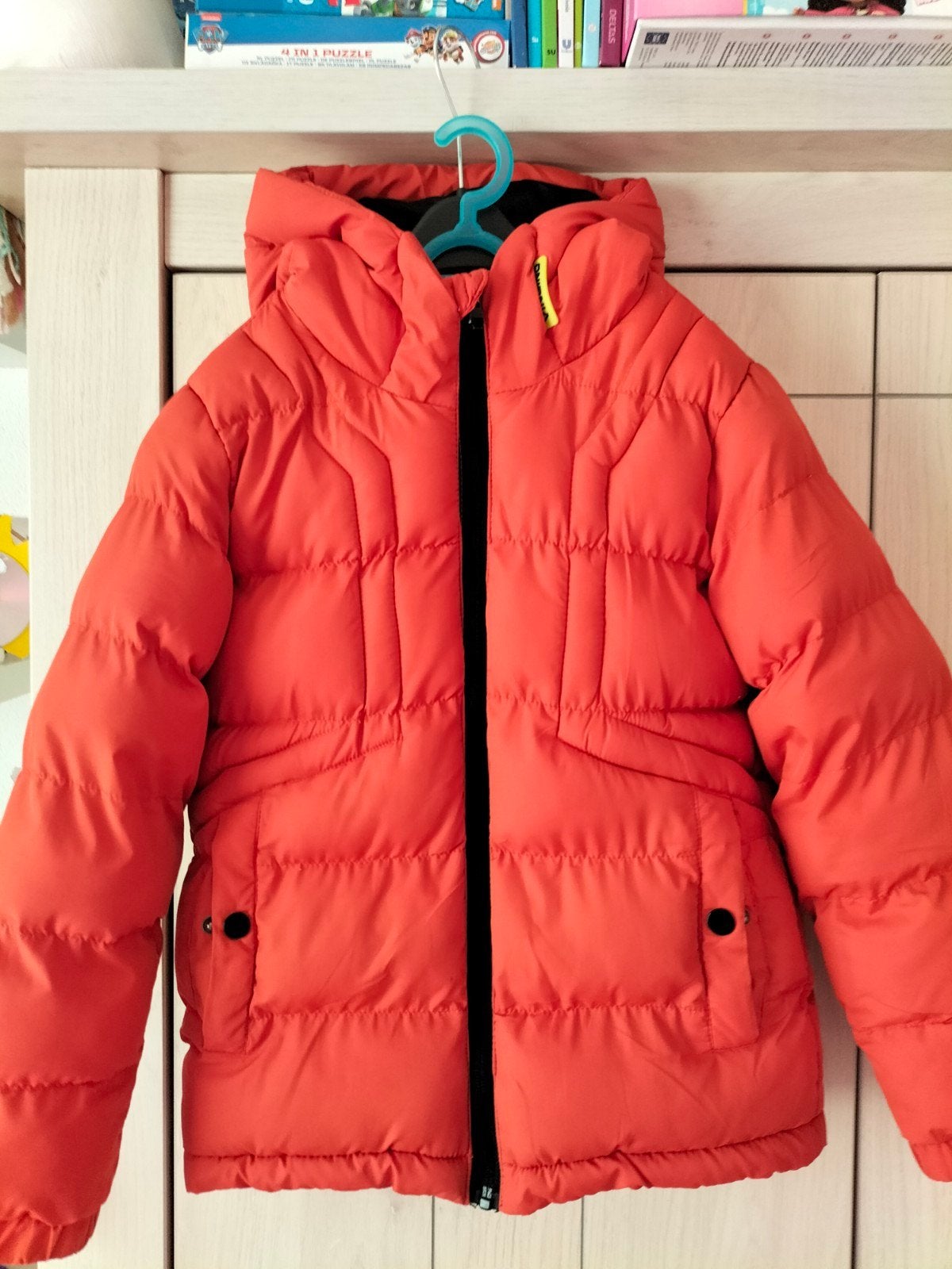 Vingino winterjas voor jongens, maat 122/128, Ophalen of Verzenden, Zo goed als nieuw, Vingino, Jongen