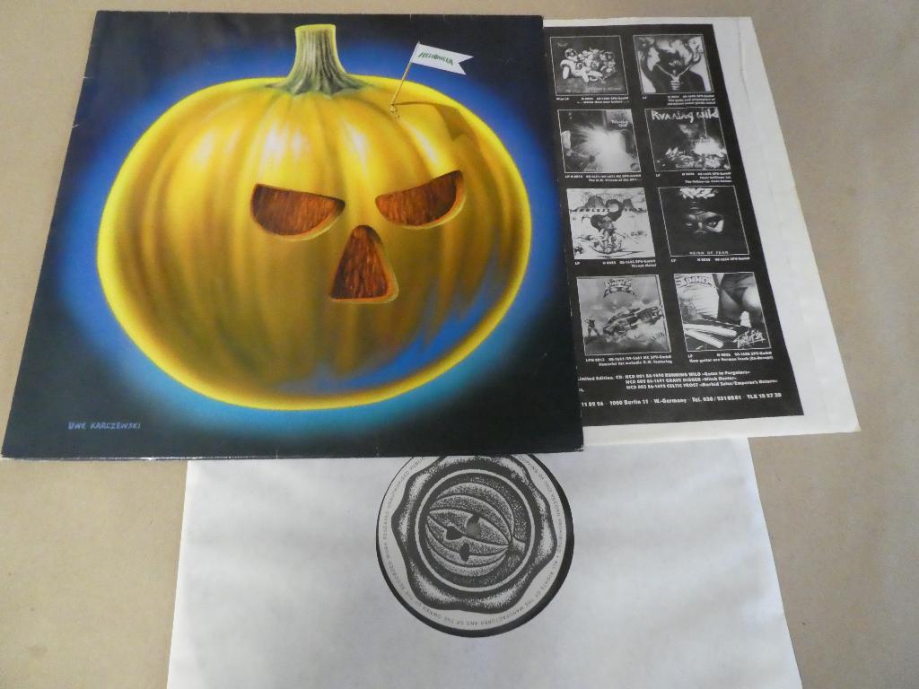 Helloween – Judas (1986), Cd's en Dvd's, Vinyl | Hardrock en Metal, Inclusief binnenhoes, Verzenden, Zo goed als nieuw, 12 inch