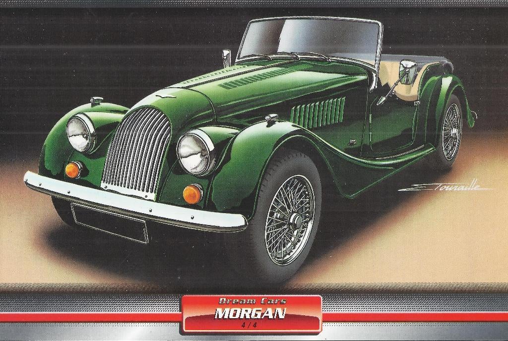 Ma413 foto morgan 4 / 4, Ophalen of Verzenden, Voor 1940, Zo goed als nieuw, Overige onderwerpen