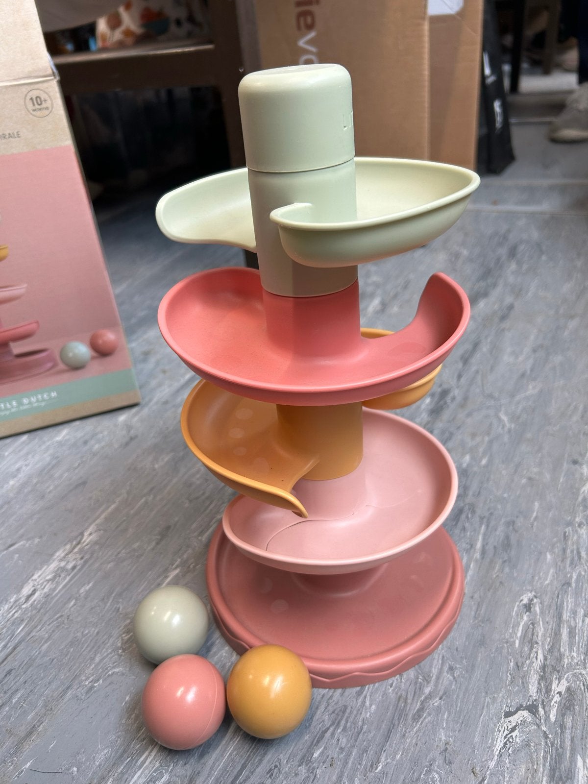 Little Dutch Spiraaltoren - Roze, Kinderen en Baby's, Ophalen of Verzenden, Zo goed als nieuw, Overige typen