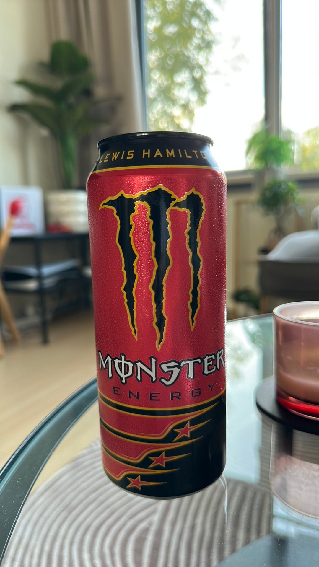 Lewis Hamilton Monster Blik Limited Edition, Ophalen of Verzenden, Zo goed als nieuw, Frisdrank, Overige merken