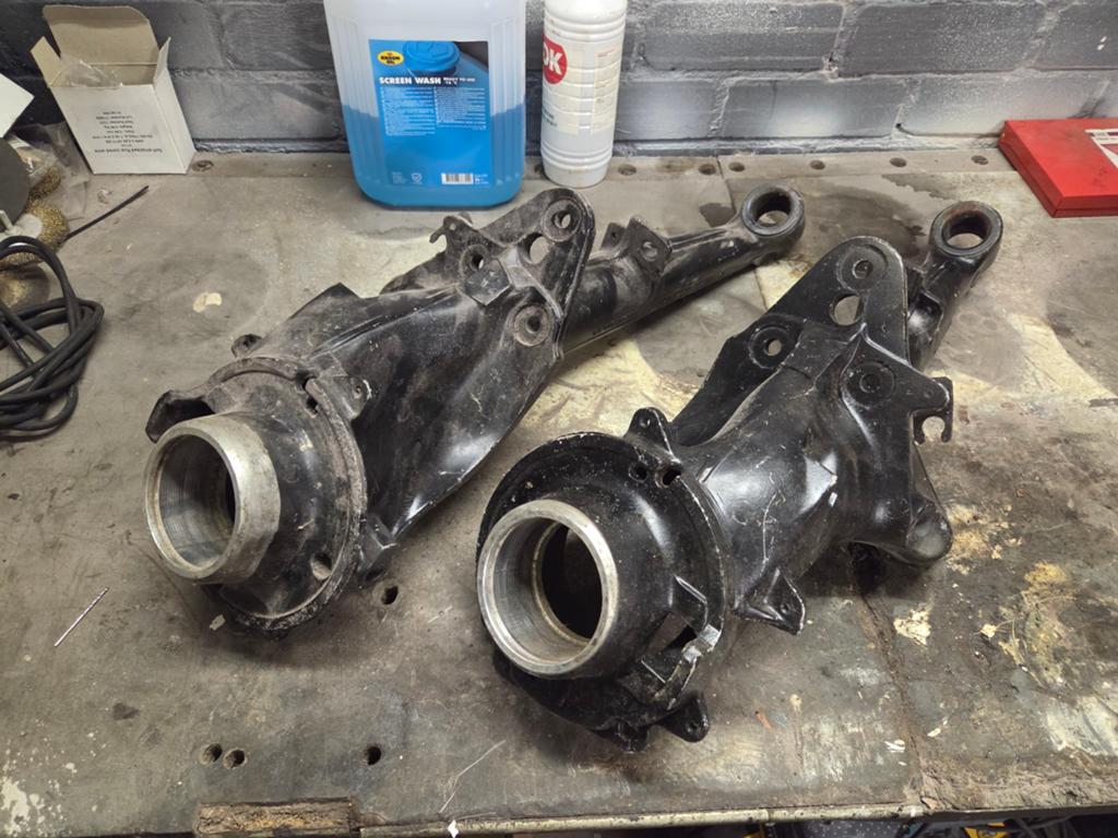 Porsche 944 / 924S aluminium draagarmen achter, Ophalen of Verzenden, Porsche