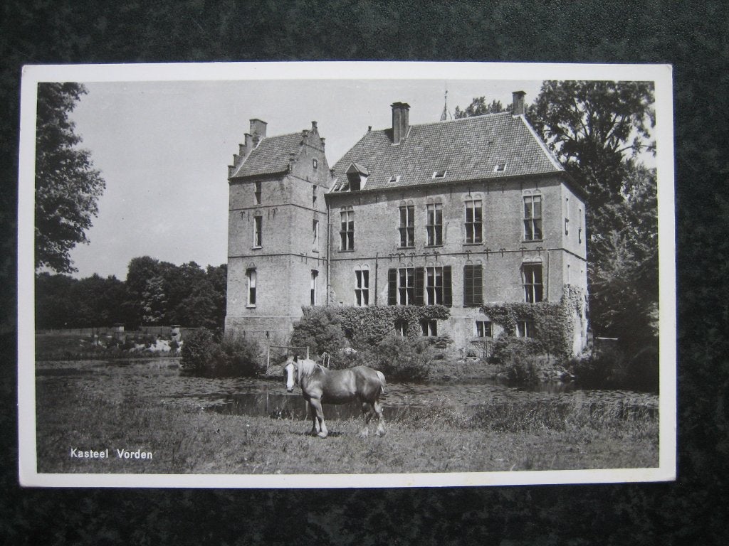 VORDEN Kasteel Vorden met paard 1972, Ophalen of Verzenden, 1960 tot 1980, Gelderland