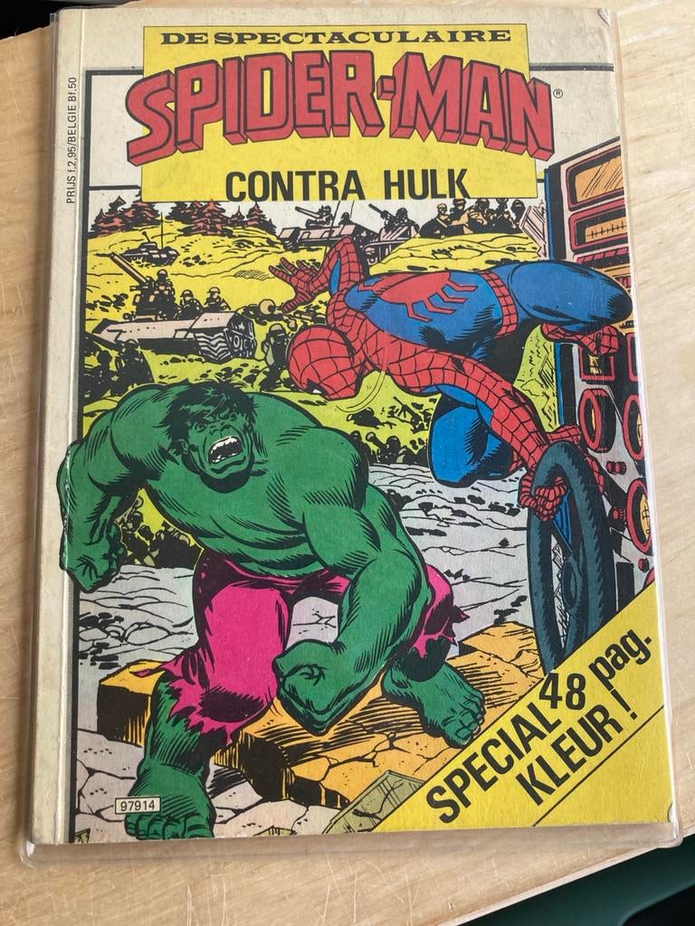 De Spectaculaire Spider-Man Contra Hulk Comic, Boeken, Strips | Comics, Eén comic, Ophalen of Verzenden, Zo goed als nieuw, Amerika