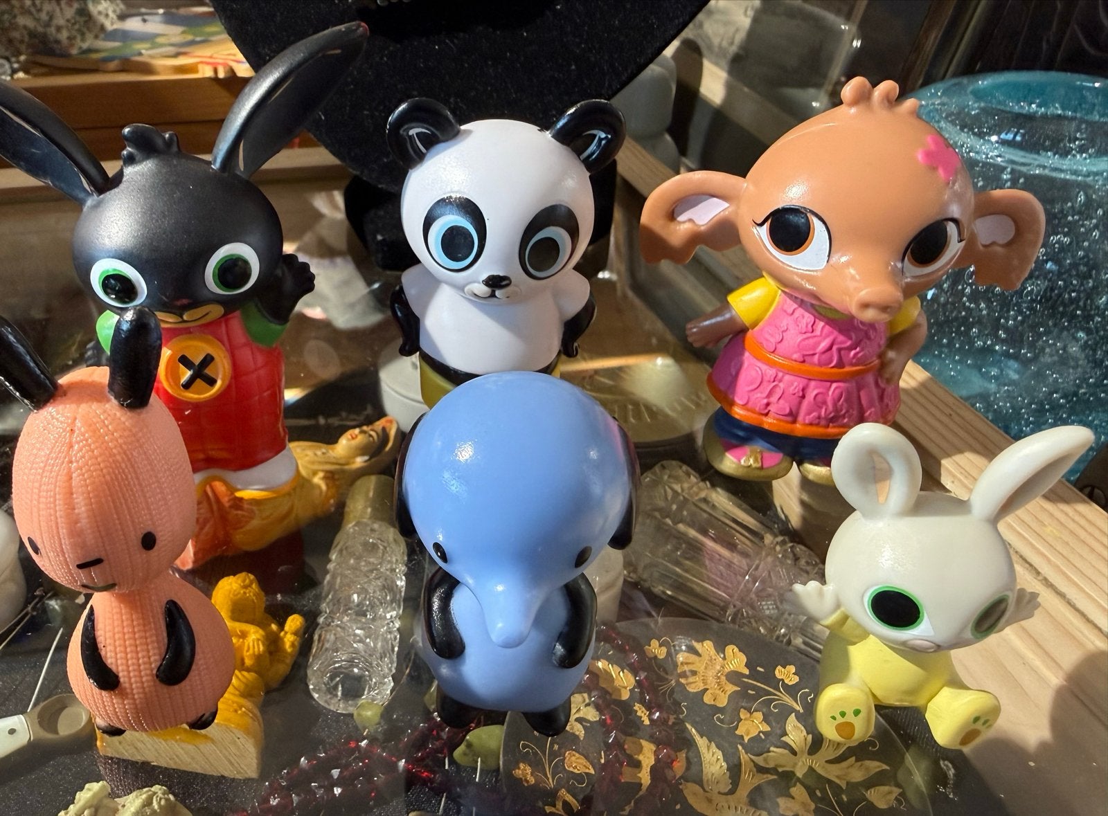 Bing en vrienden figuren set, Jongen of Meisje, Ophalen of Verzenden, Zo goed als nieuw