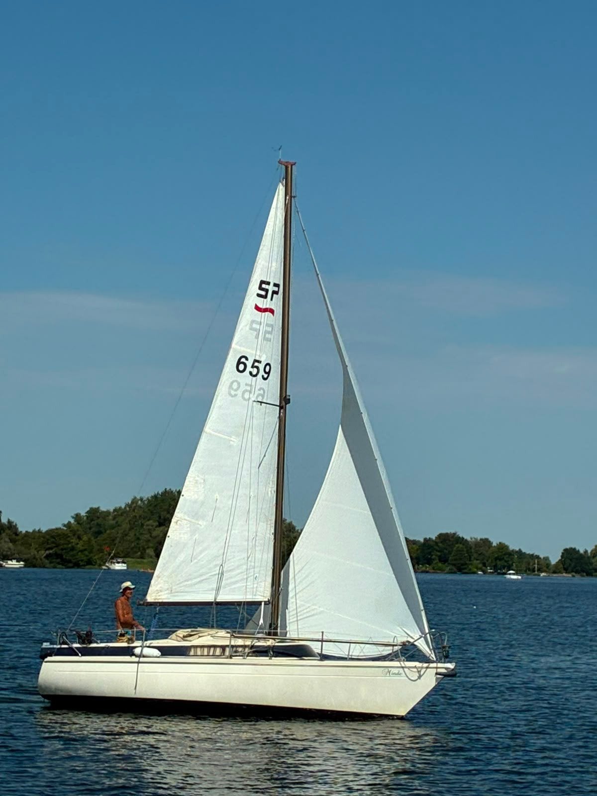 Zeilboot Dehler Sprinta 70, Watersport en Boten, Ophalen, 6 meter of meer, Gebruikt, 15 tot 30 m²