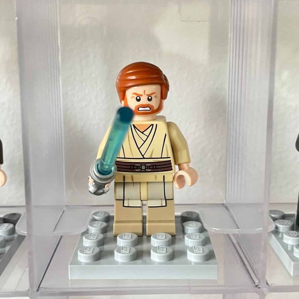 Lego Star Wars Obi-Wan Kenobi (Dark Tan Printed Legs) sw0535, Kinderen en Baby's, ., Lego, Ophalen of Verzenden, Zo goed als nieuw