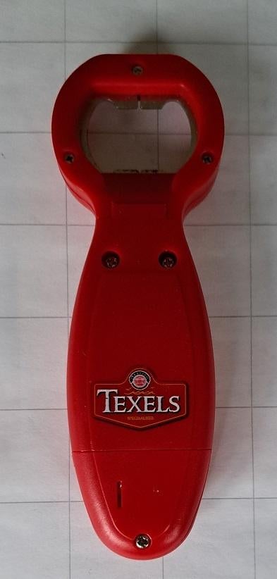 Texels Flesopener plastic, Ophalen of Verzenden, Gebruikt, Flesopener, Overige merken