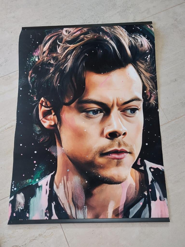 Poster Harry Styles, Ophalen of Verzenden, A1 t/m A3, Film en Tv