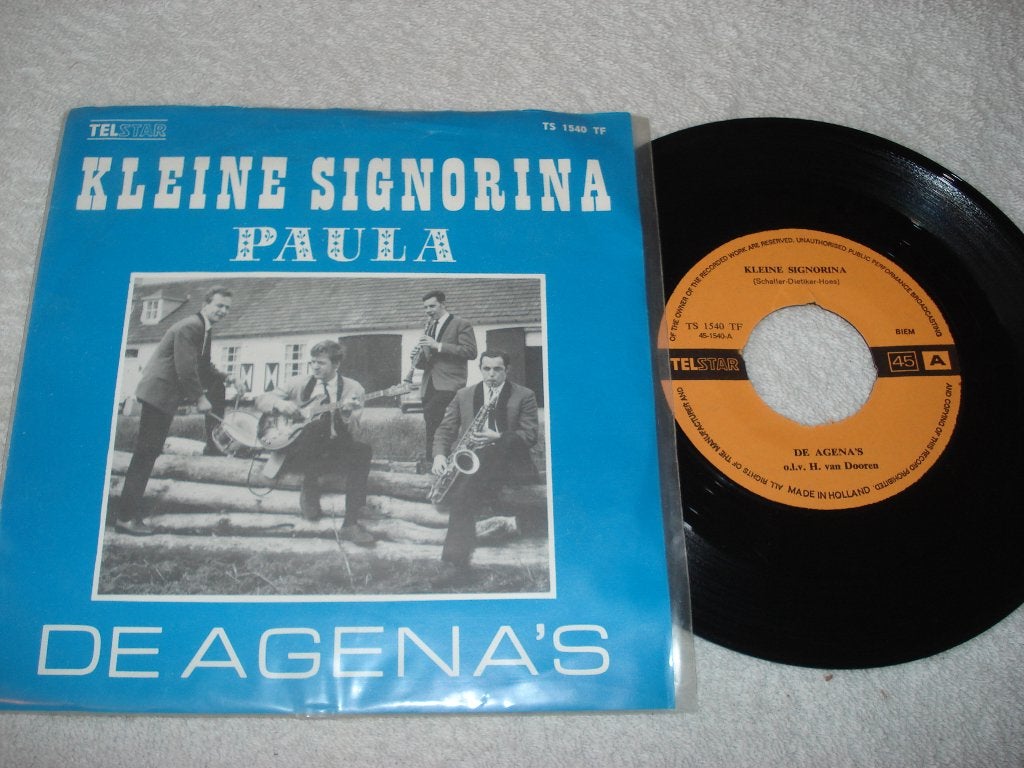 De Agena s  Kleine Signorina       Orgineel, Fotohoes, Ophalen of Verzenden, Zo goed als nieuw, Nederlandstalig