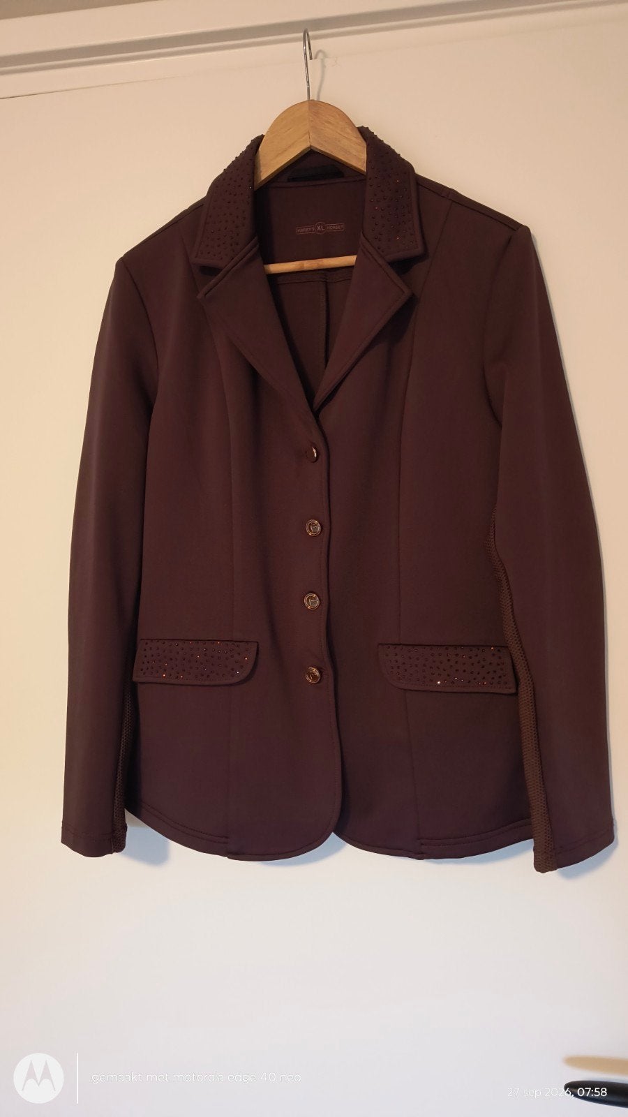 harry's horse wedstrijdjasje crystal bordeaux, Ophalen of Verzenden, Zo goed als nieuw, Dressuur