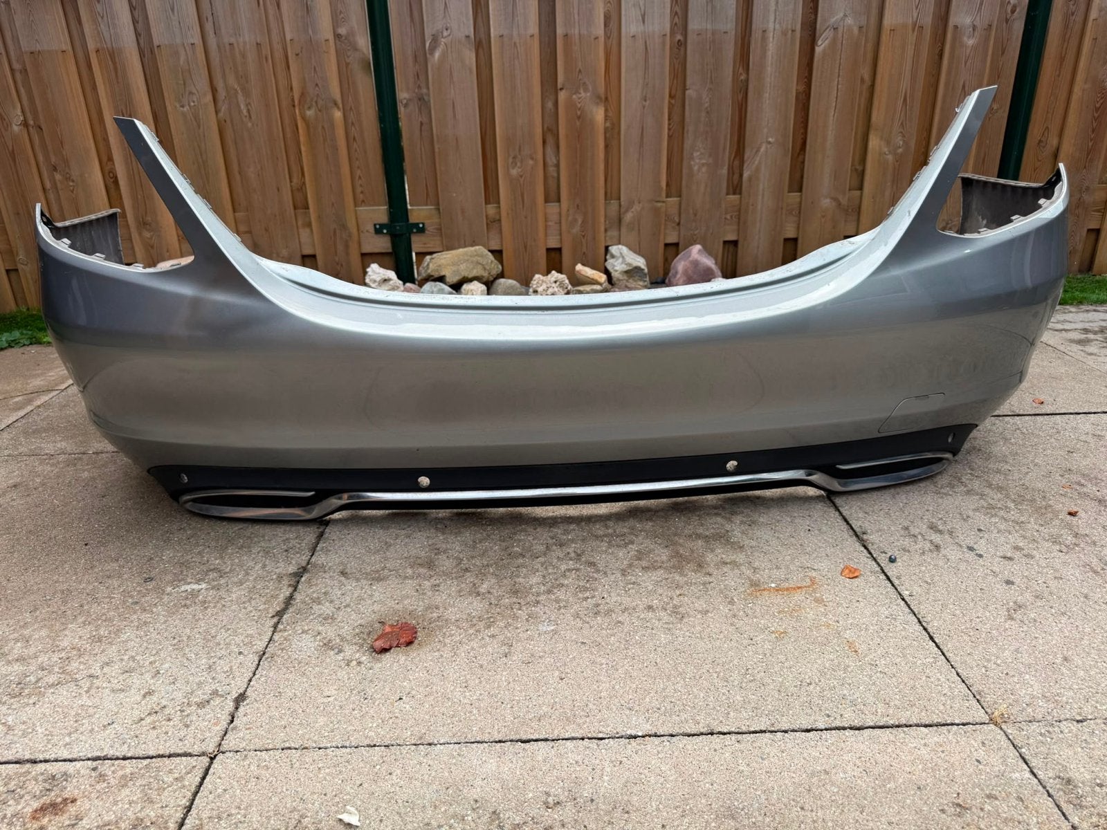 Achterbumper Mercedes-Benz C-Klasse W205 (2014-2021), Gebruikt, Mercedes-Benz, Ophalen of Verzenden, Achter