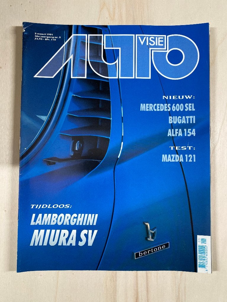 Autovisie 5 1991, Ophalen of Verzenden, Gelezen, Algemeen