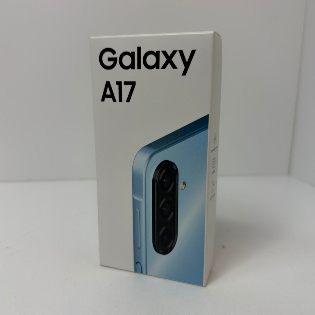 Samsung Galaxy A17 128GB Blue | Nieuw in seal, Samsung, Gebruikt, Support@Samsung.com, 129, Samsung-ro, Yeongtong-gu
Suwon-si, Gyeonggi-do 16677
South Korea