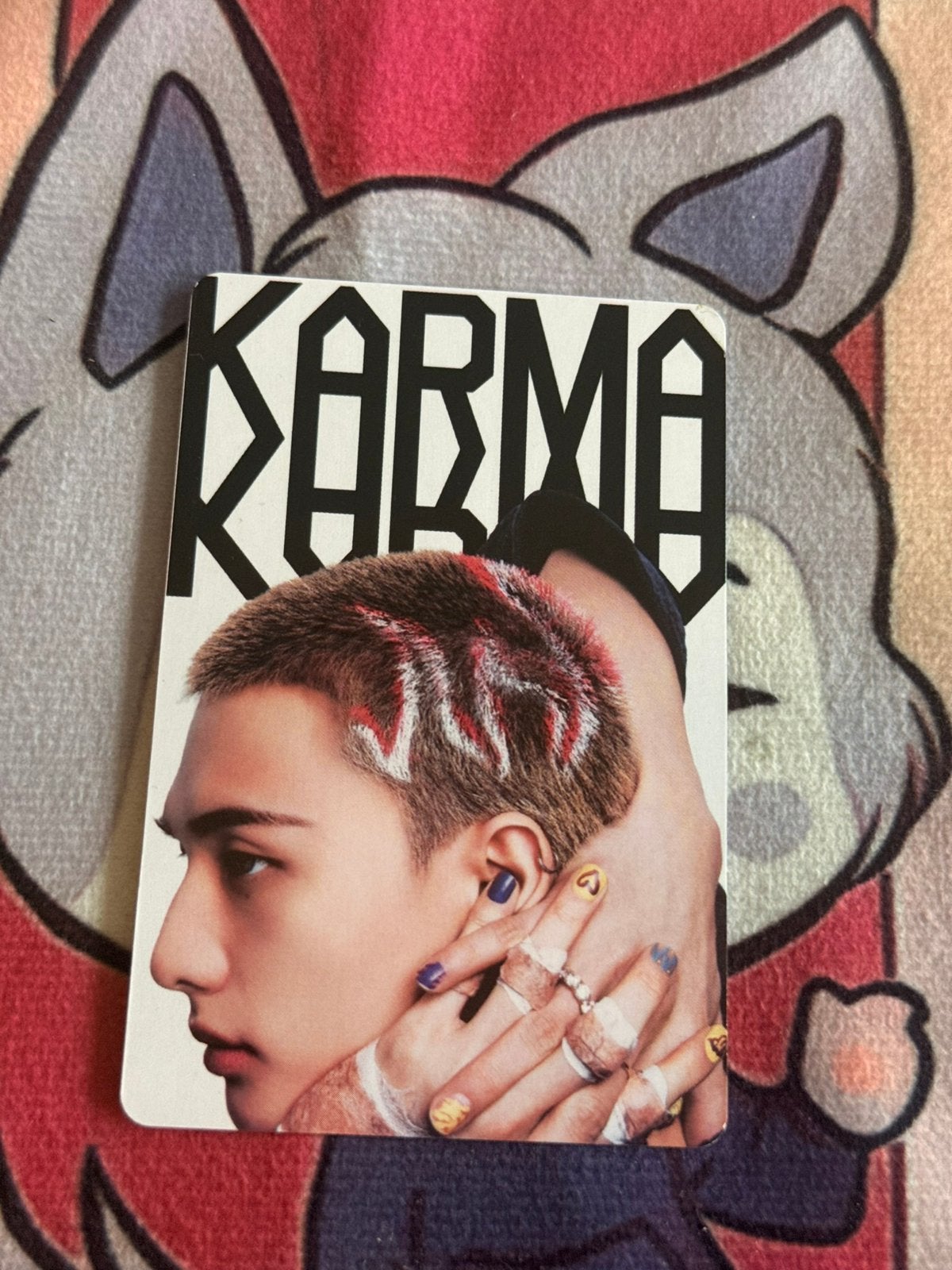 Stray Kids Hyunjin photo card, Ophalen of Verzenden, Zo goed als nieuw, Foto of Kaart