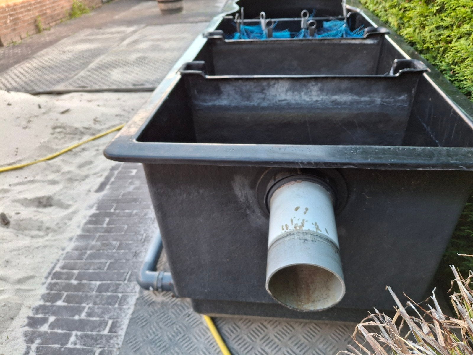 Vier kamer filter voor vijver / koi vijver, Tuin en Terras, Ophalen, Gebruikt