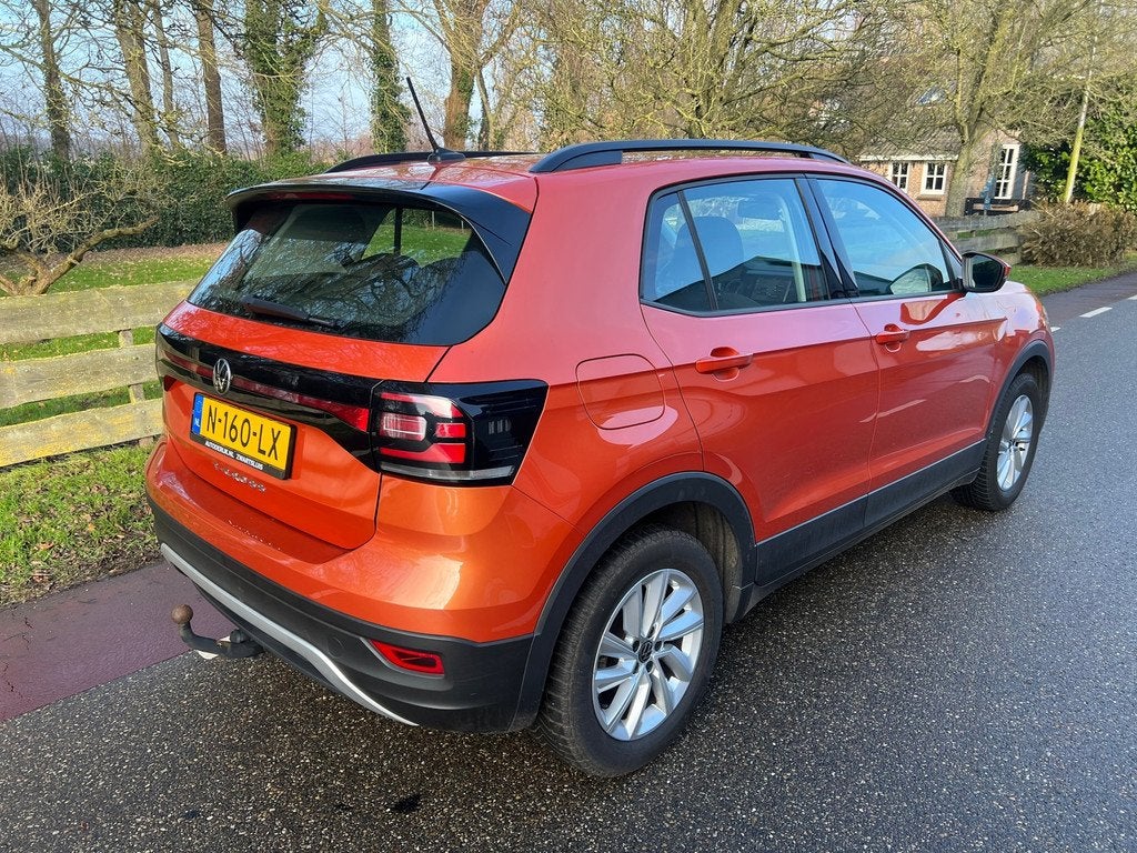 Volkswagen T-Cross 1.0 TSI Life Navi Trekhaak Automaat Cruis, Auto's, Volkswagen, Gebruikt, Overige kleuren, Origineel Nederlands